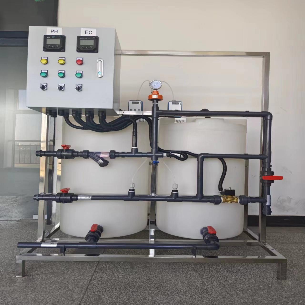 Pag -iwas sa Scale at Isterilisasyon Double Pump Double Barrel Circulating Water Dosing Device